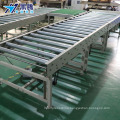 Long power roller conveyor